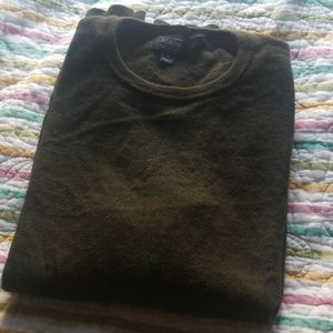 J. Crew 100% merino slim crewneck